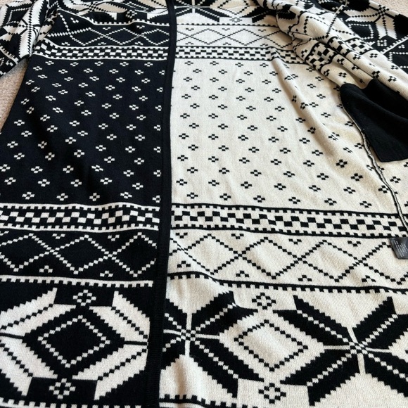 J Peterman Fair Isle Cardigan Sweater - size S - Picture 4 of 11